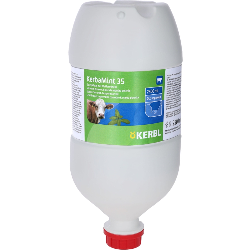 Soin pour pis Kerba Mint flacon pompe 2.5 l - 15264