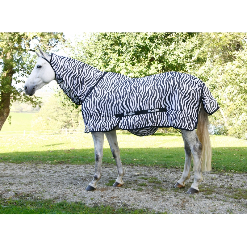 Vliegendeken Zebra incl. Nekgedeelte, 165 cm - 326126