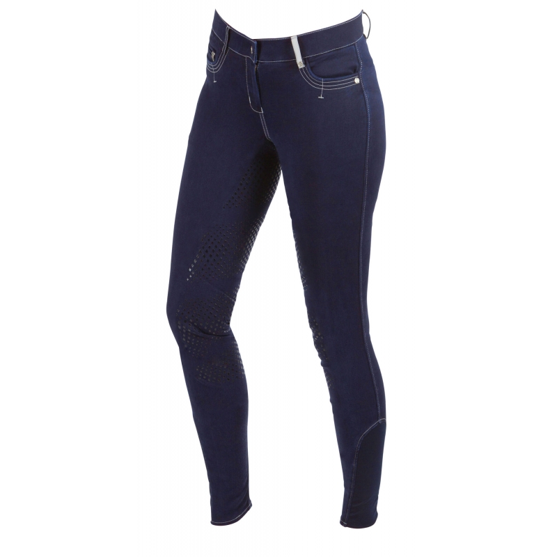 Pantalon BasicPlus enfant, bleu, T.140 - 328898