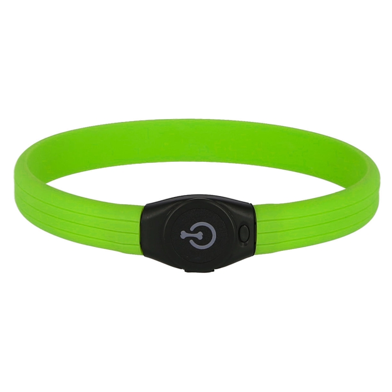 Collier pour chien LED Maxi Safe, anis, 60cm - 80258