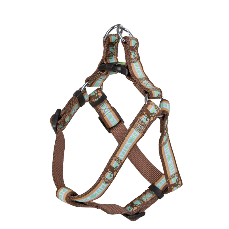Harnas Wild Life bruin, 50-80cm-25mm - 80271