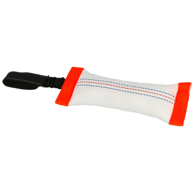 Trainingsdummy mit Schlaufe wei&szlig;-orange, 30x8,5cm - 80775
