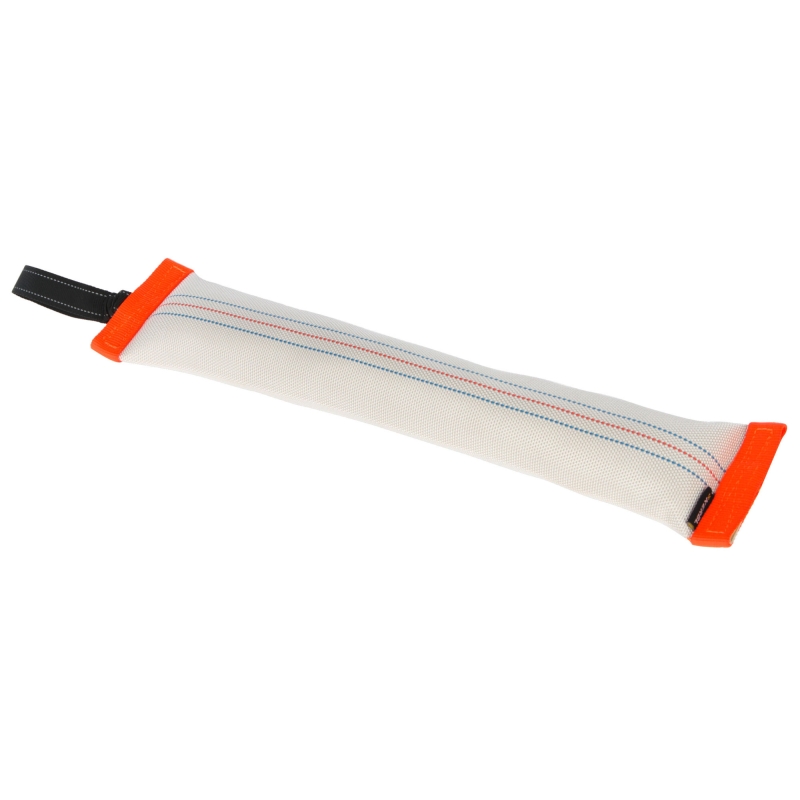 Trainingsdummy mit Schlaufe wei&szlig;-orange, 50x10cm - 80776