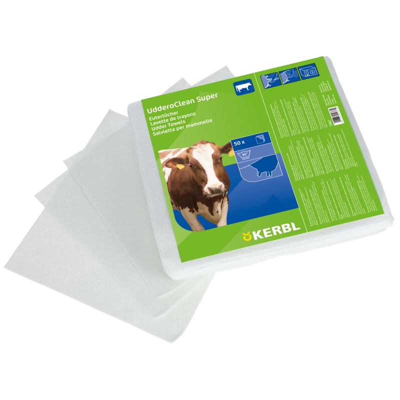 Uierdoek Uddero Clean 50 st., herbruikbaar 27 x 29 cm - 15667