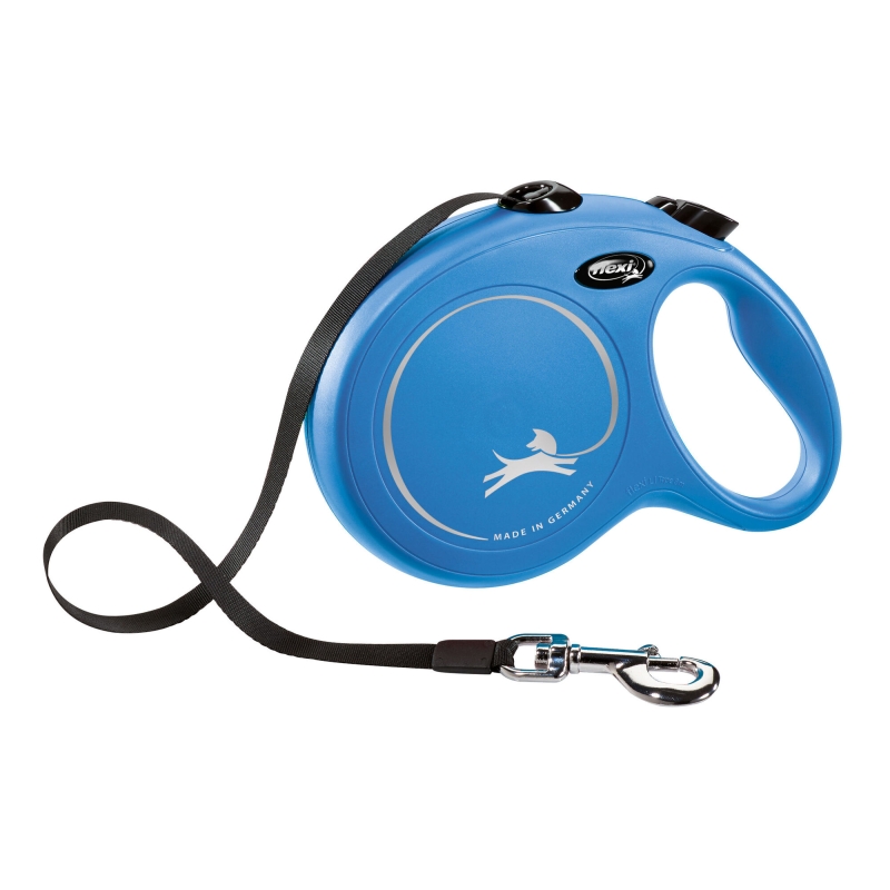 flexi New Classic L riem 8m, max. 50kg blauw - 81108