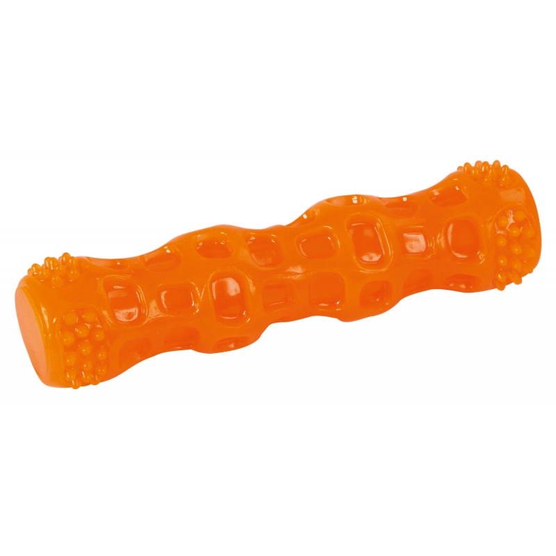 Bâton ToyFastic Squeaky, orange, 18xØ4cm - 81482