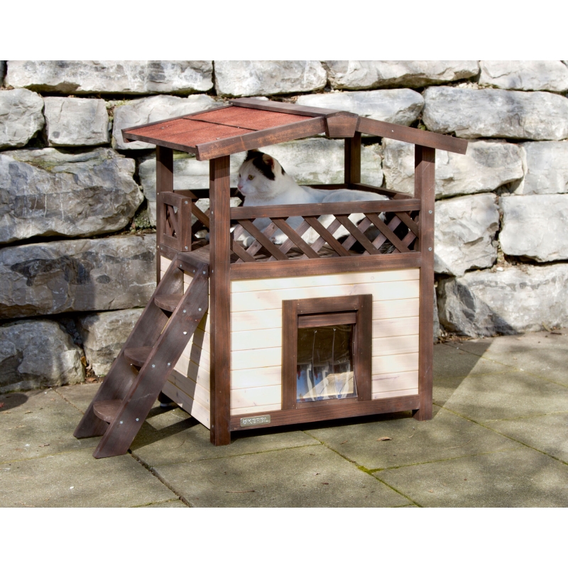 Maison pour chat 4-Seasons Deluxe 88x57x77 cm - 81529
