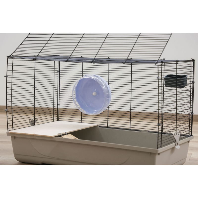 Hamsterloopwiel &oslash; 20 cm x 8 cm van kunststof - 81762