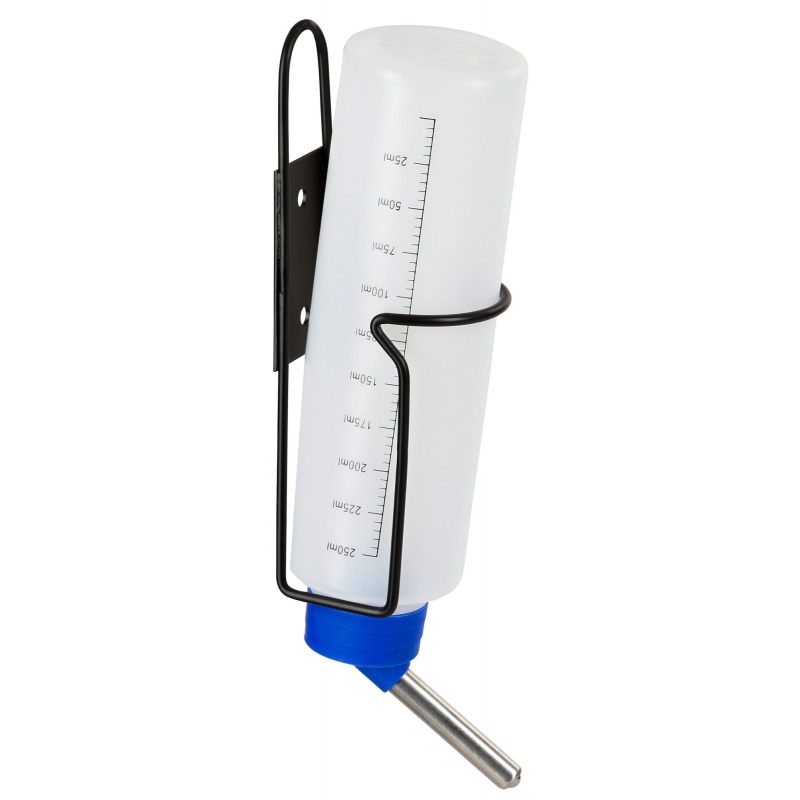Abreuvoir bouteille avec fixation m&eacute;tal, 250ml - 81765