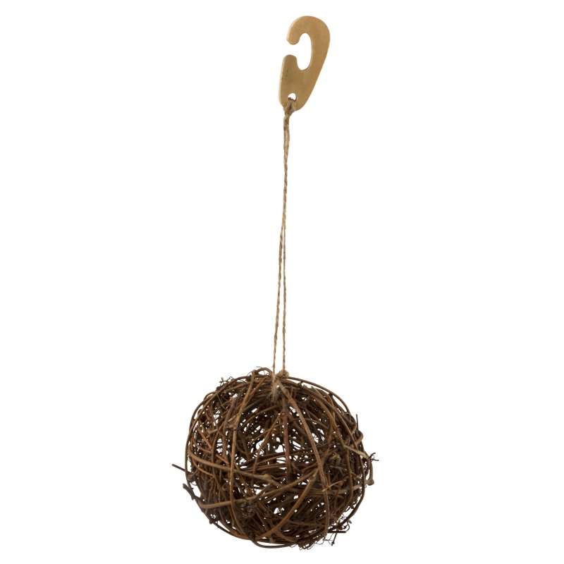 Balle en osier pour rongeur &oslash; 9cm - 81767