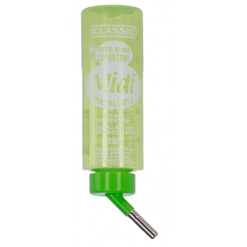 Abreuvoir bouteille Classic 320ml, rouge, bleu, jaune - 81769