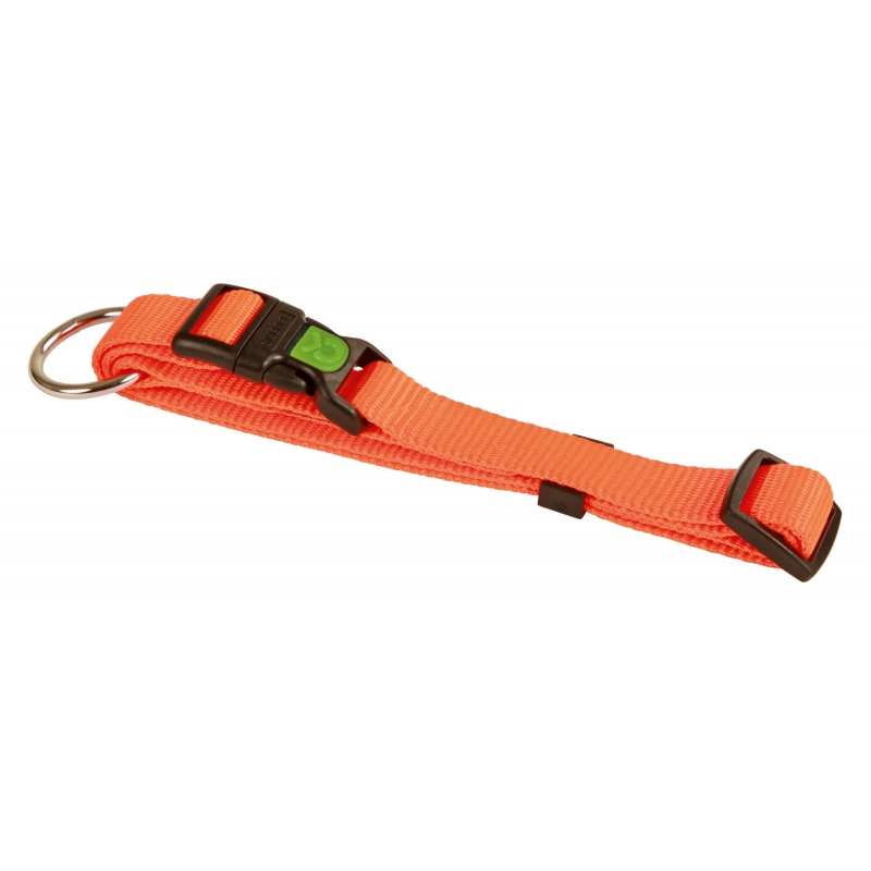 Collier pour chien Miami orange, 25 mm, 45 - 65 cm - 82067