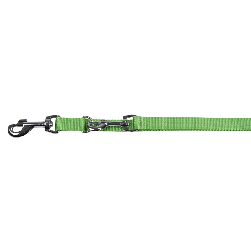 Laisse longue pour chien Miami vert pomme, 20 mm, 200 cm - 82072