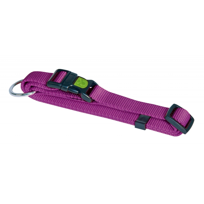 MIAMI halsband, lila, 10 mm, verstelbaar 20 - 35 cm - 82149