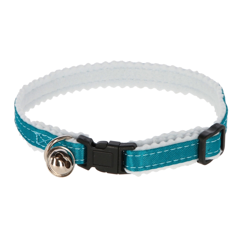 Kattenhalsband, reflecterend blauw - 82642