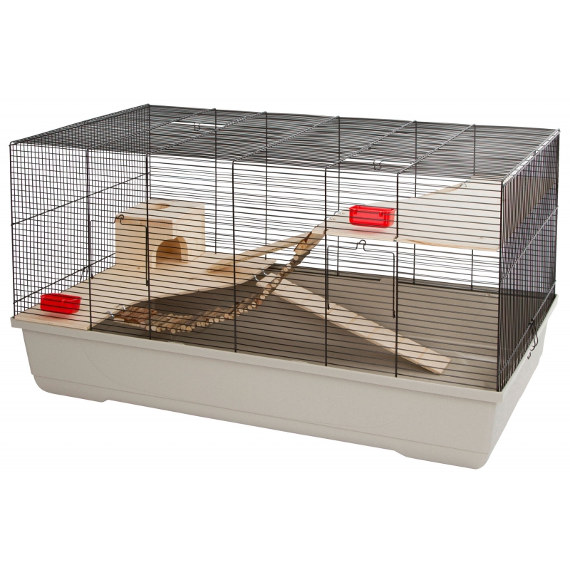 Cage pour petit rongeur Gabbia Hamster 102, 100 x 53 x 55 cm - 82722