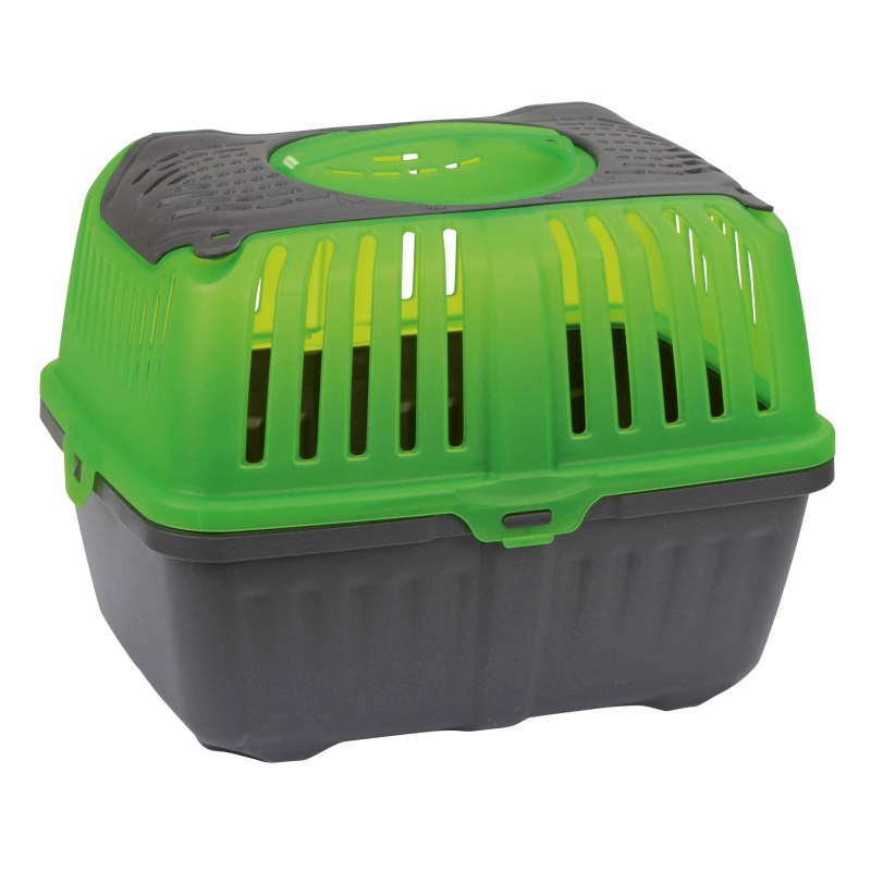 Box de transport petits animaux Neyo vert, 30X23X23cm - 82731