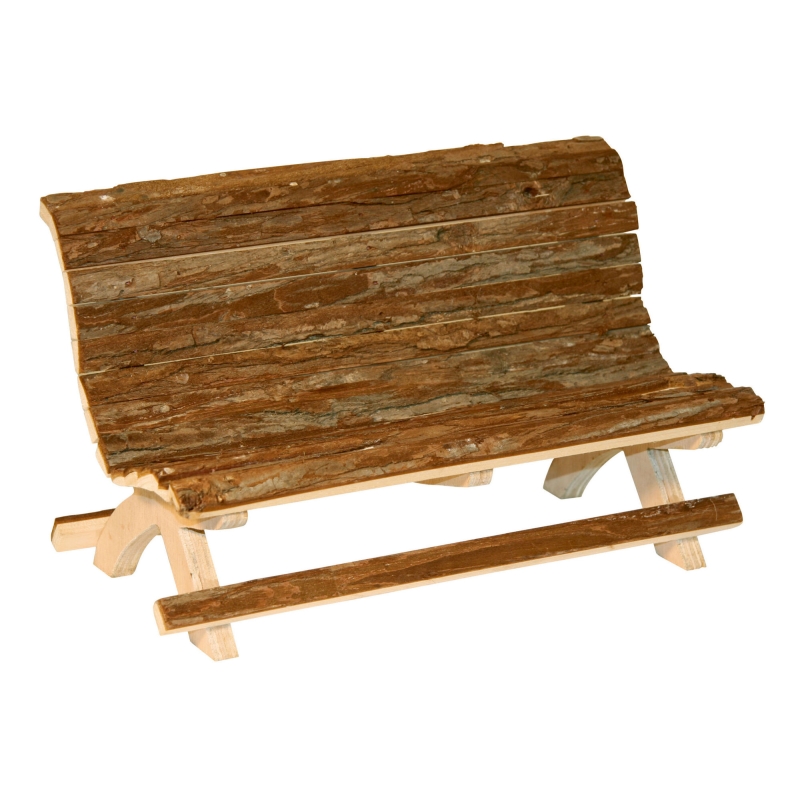 Banc pour rongeur Nature 30x15x18cm - 82770