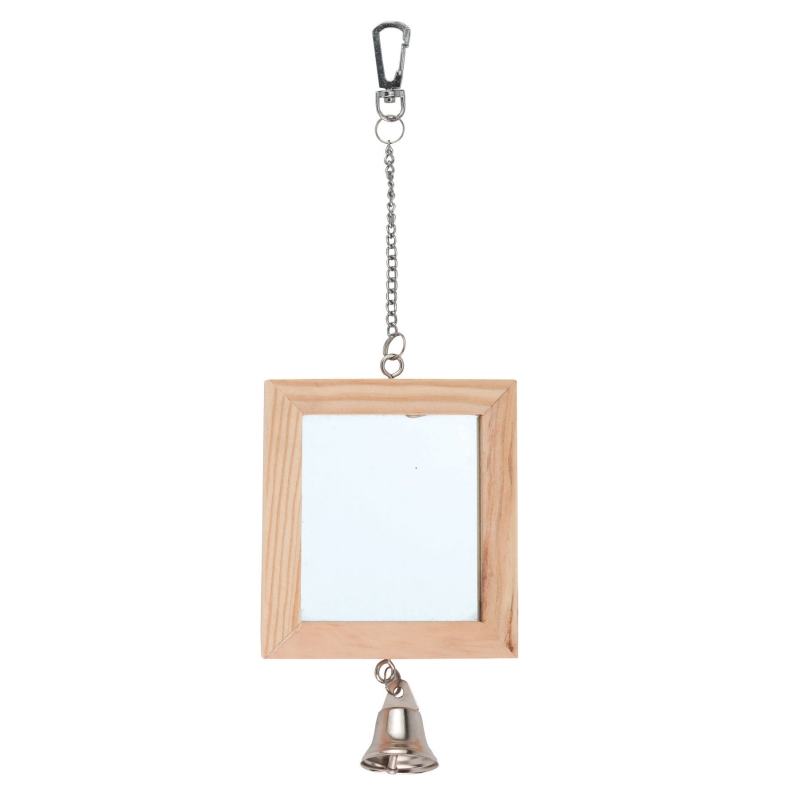 Miroir double pour oiseaux 8,5 x9,5 cm - 83139