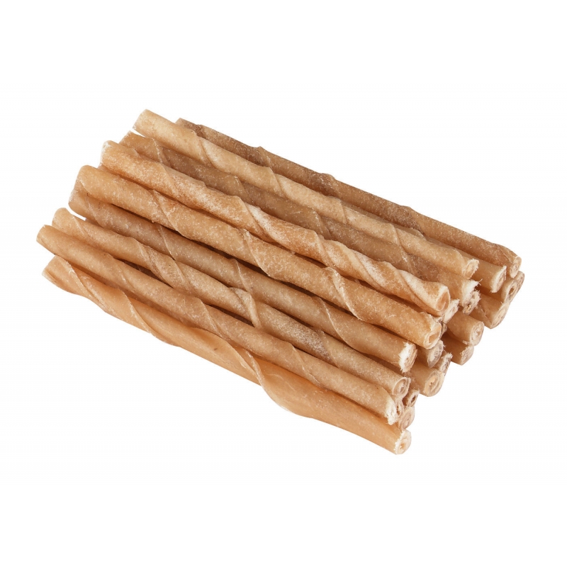 Kauwsticks 7-8 mm, 12,5 cm per 25 in zakjes vastgelast - 83346