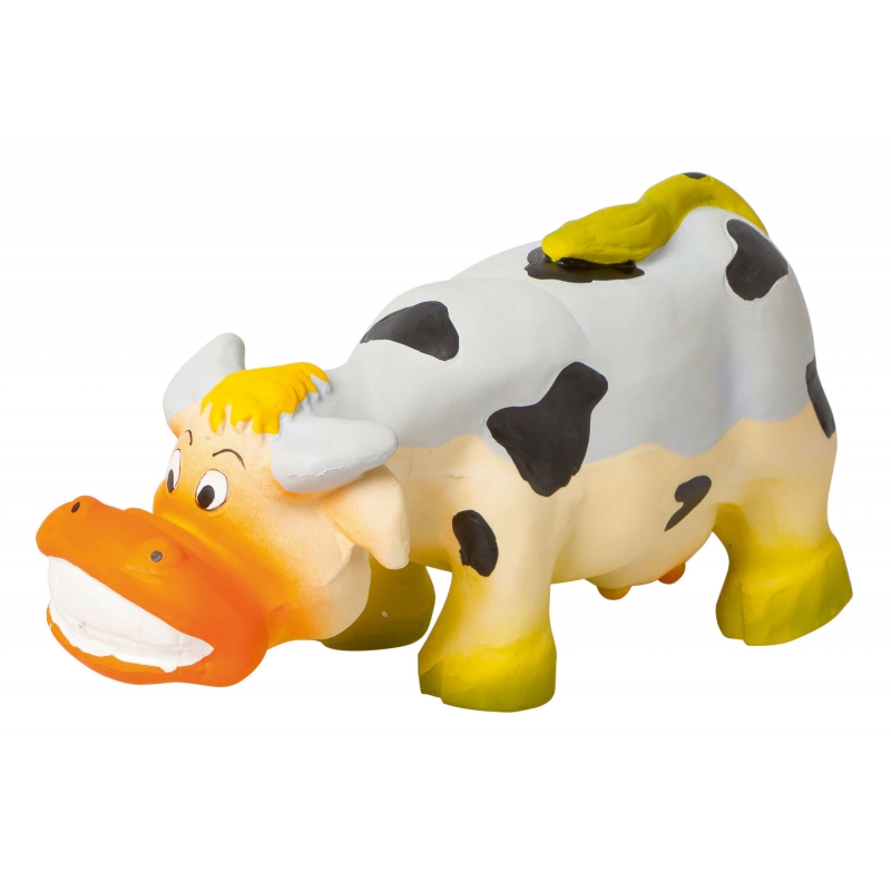 Vache en latex 17cm - 83483