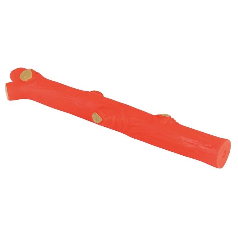 Speelstok vinyl 30 cm, bruin - 83515