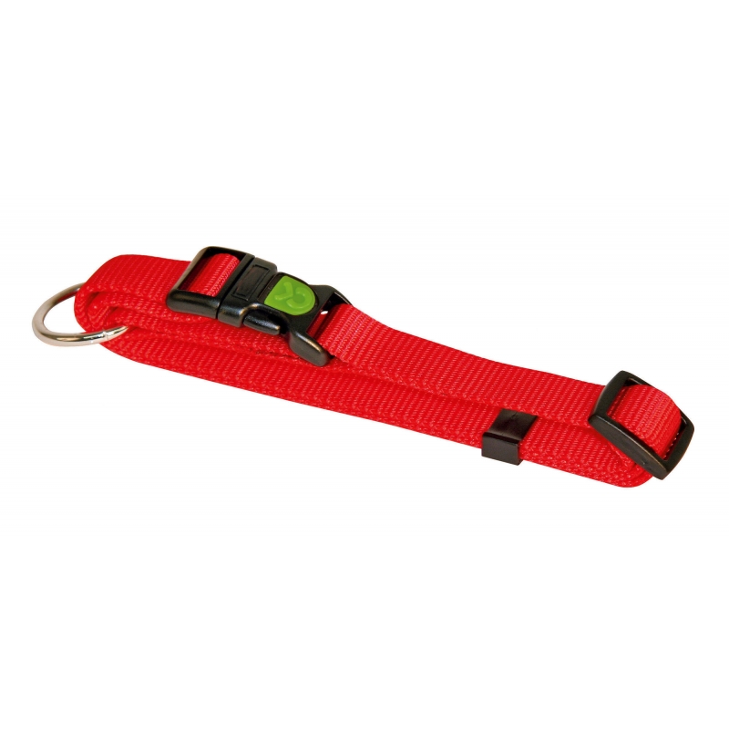Collier pour chien Miami rouge 10mm 20-35cm - 83718