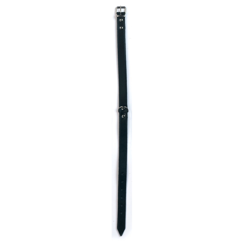 MEXICA halsband zwart 20 mm, 36-46 cm geniet - 83863