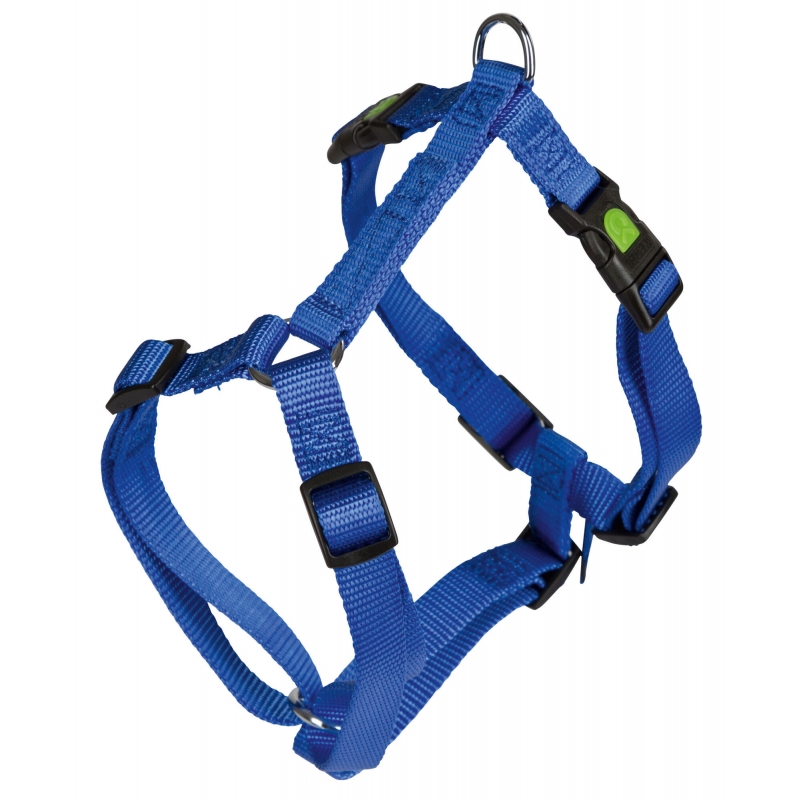 Harnas MIAMI, blauw 15 mm, 40 - 57 cm - 84355