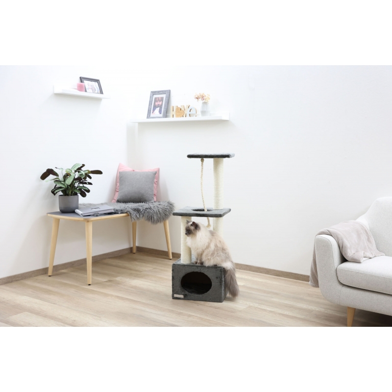 Krabboom PLATIN PRO, antraciet 37x37x109cm - 84465