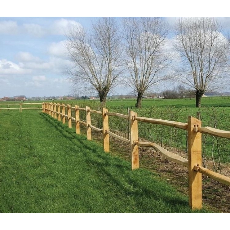 York de Luxe weidepaal in hout Agrodieren - YOD-P200-2X2SL-AC-100X150