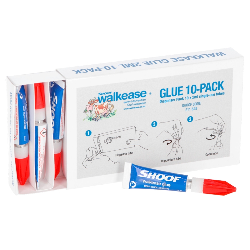 Colle sp&eacute;ciale Walkease 20 ml 10 x 2ml - 16486