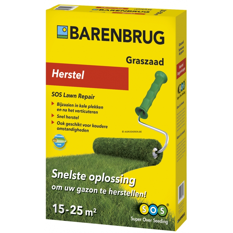 S0S Lawn Repair Barenbrug 0.5KG Agrodieren - SOSLAWNREPAIR-0.5KG-LOS