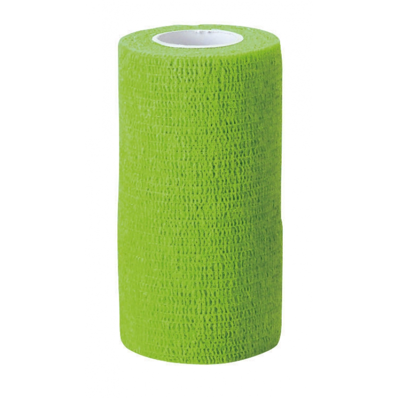 EquiLastic zelfhechtende bandage, 10 cm breed, groen - 16554