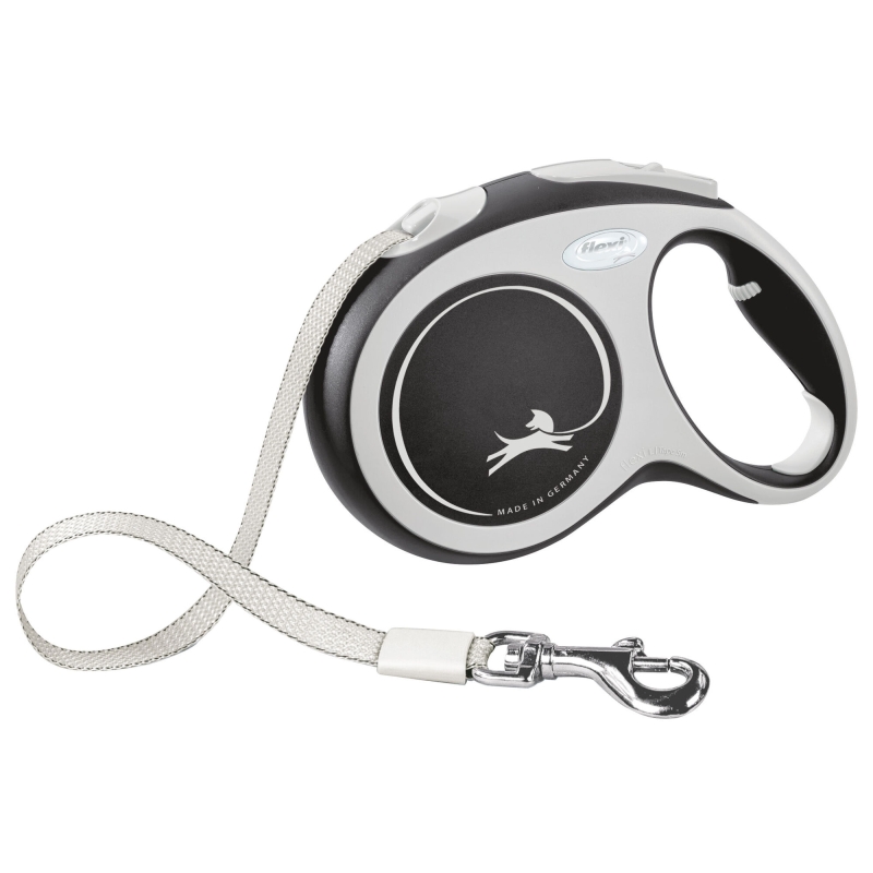 Flexi new comfort - koord 5M - max 60kg - zwart - 80199