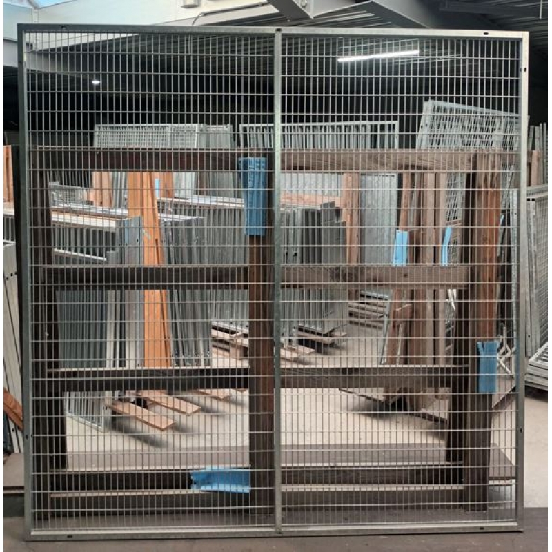 Panneaux lat&eacute;ral &agrave; maille - 200 x 200 - 25x75x3.2 - GP75200ZV