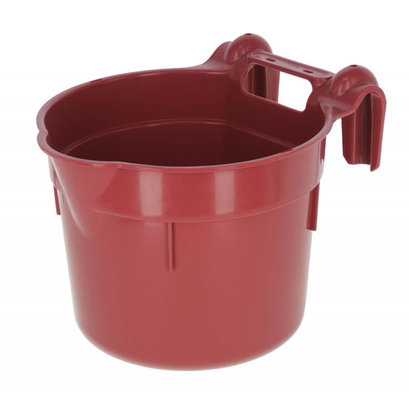 Mangeoire plastique HangOn &agrave; suspendre, 8l, Rose - 3211644