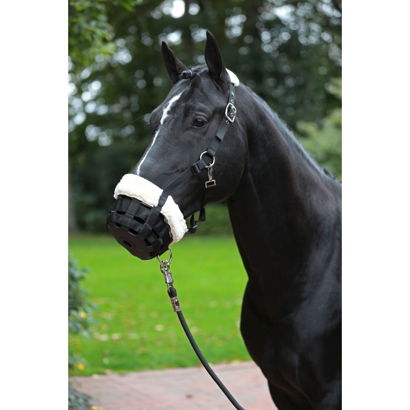 Muilkorf, zwart pony Agrodieren - 3222143
