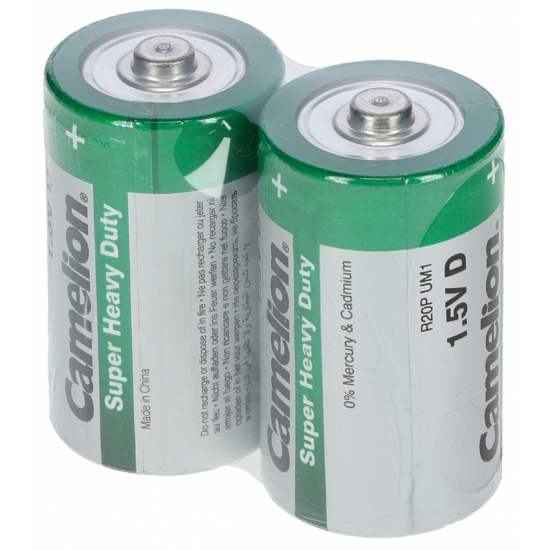 Batterij 1,5 V monocellen R20r maat D - 1127