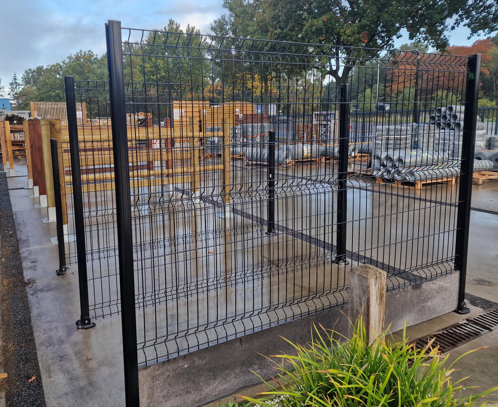 AGRODIEREN-draadpanelen, gegalvaniseerd en polyester gepoedercoat