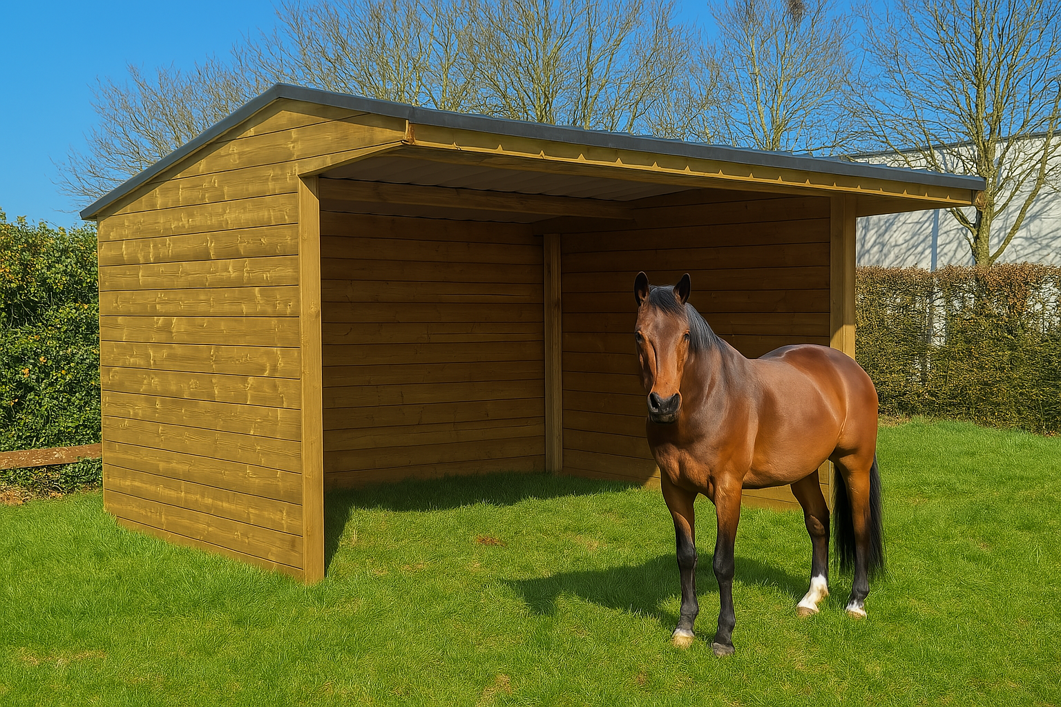 Agrodieren - houten schuilstallen van topkwaliteit en dit tegen de beste prijzen - afhalen, leveren via doe-het-zelf alsook plaatsingsdienst mogelijk